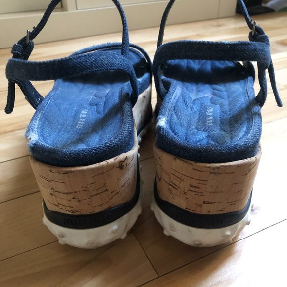 Miu Miu platform sandals - Picture 3 of 3